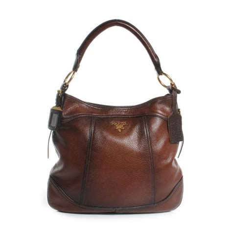 prada cervo antik hobo bag|PRADA Cervo Antik Hobo Cacao Sfumato .